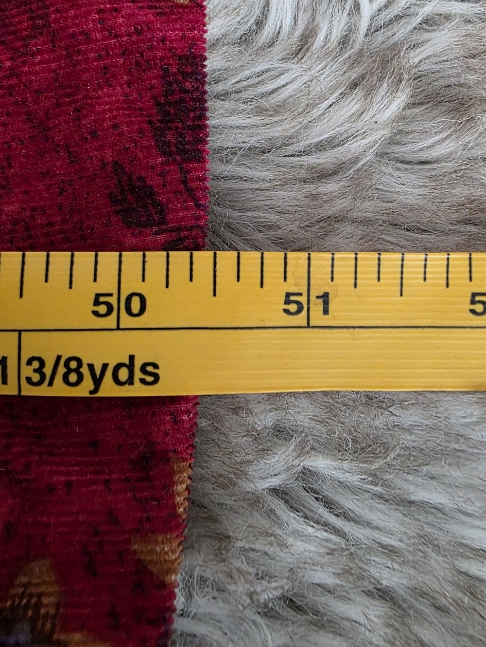 Free People Gail Midi‎ Dress Scarlet Combo Colorblocked Floral Corduroy - Picture 16 of 16